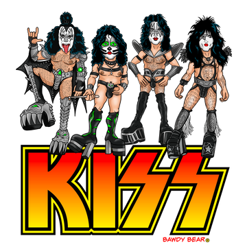 Bear Kiss / Adult Apron